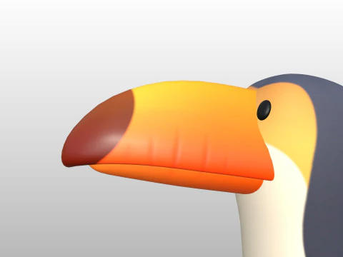 Character312 Toucan 3D Model