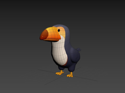 Character312 Toucan Model 3D