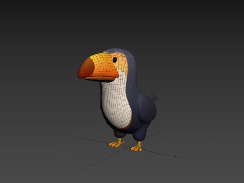 Character312 Toucan 3D Model