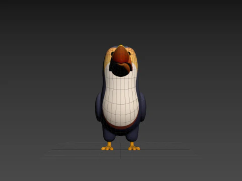 Character312 Toucan 3D Model