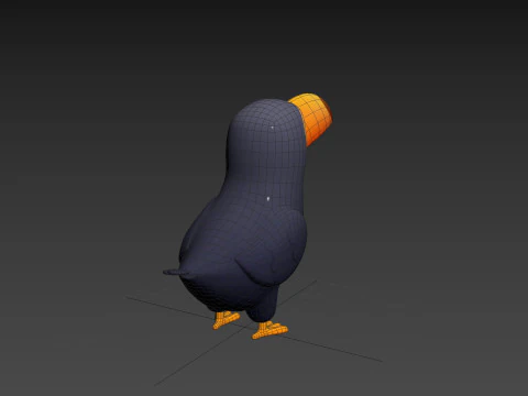 Character312 Toucan 3D Model