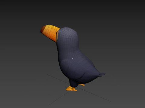 Character312 Toucan 3D Model