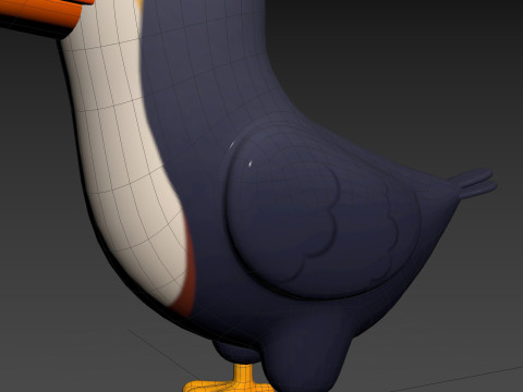 Character312 Toucan Model 3D