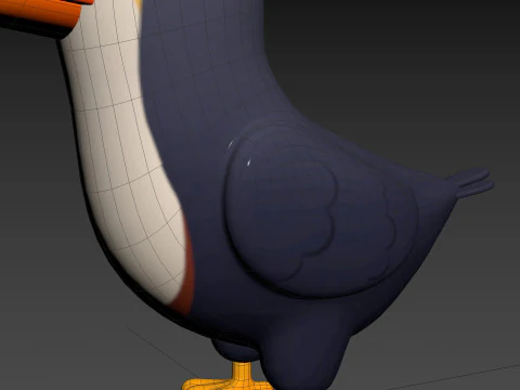 Character312 Toucan 3D Model