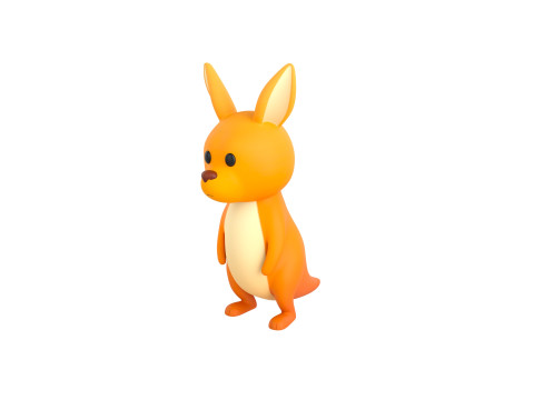 Character313 Kangaroo 3D Model