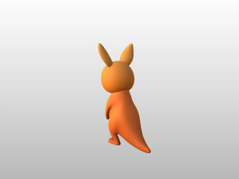 Character313 Kangaroo 3D Model