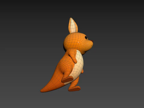Character313 Kangaroo 3D Model
