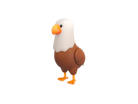 Character315 Eagle Modèle 3D