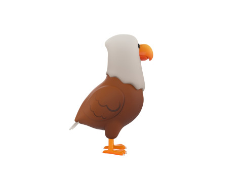 Character315 Eagle Model 3D