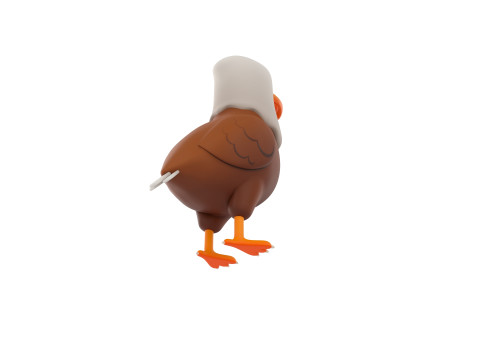 Character315 Eagle Model 3D