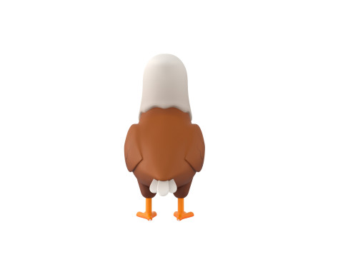 Character315 Eagle Model 3D