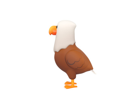 Character315 Eagle Model 3D