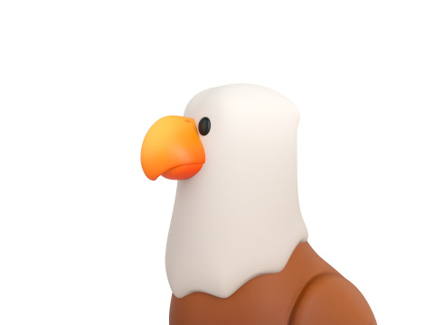 Character315 Eagle Model 3D