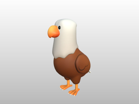 Character315 Eagle Model 3D