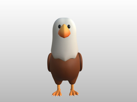 Character315 Eagle Model 3D