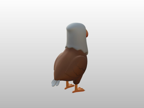 Character315 Eagle Model 3D