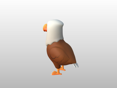 Character315 Eagle Model 3D