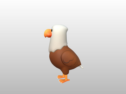 Character315 Eagle Model 3D