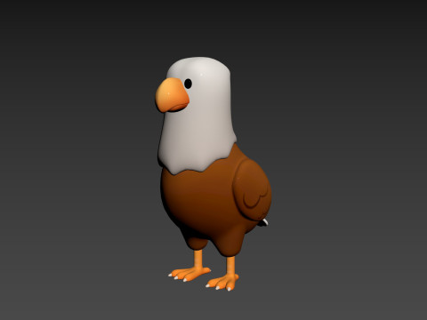 Character315 Eagle Model 3D
