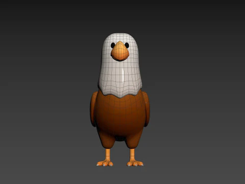 Postać315 Orzeł Model 3D