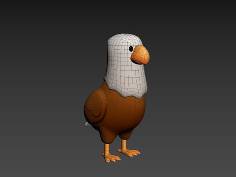 Character315 Eagle Model 3D