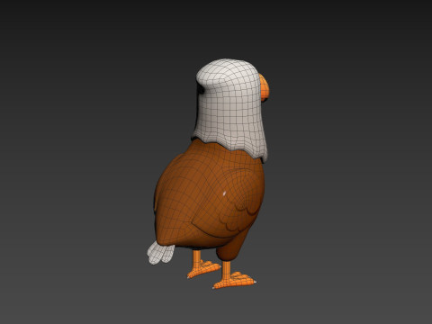 Character315 Eagle Model 3D