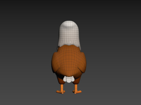 Character315 Eagle Model 3D