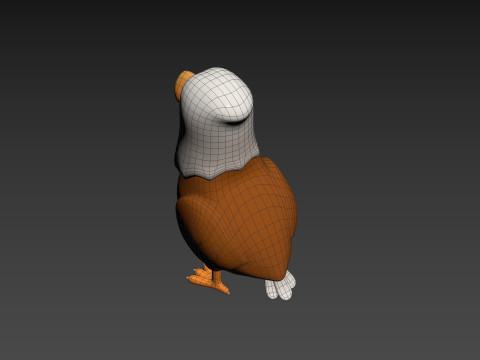 Character315 Eagle Model 3D