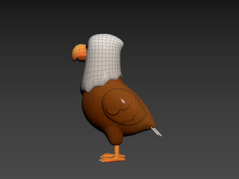 Character315 Eagle Model 3D