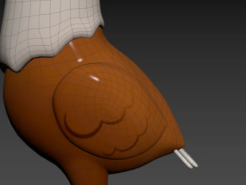 Postać315 Orzeł Model 3D