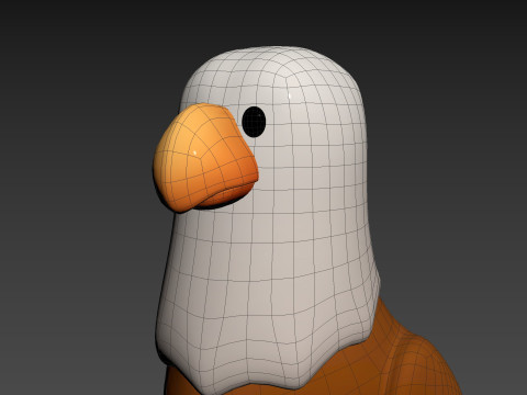 Character315 Eagle Model 3D