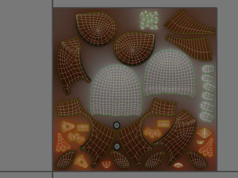 Postać315 Orzeł Model 3D