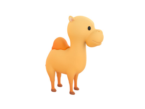 Character316 Camel Model 3D