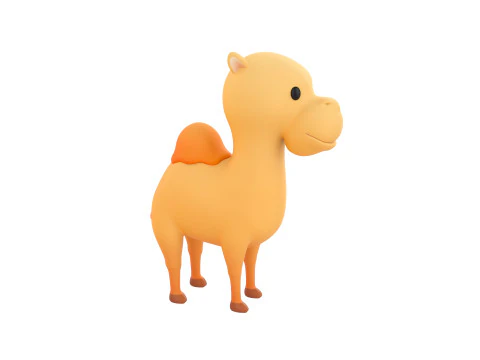 Character316 Camel 3D Model