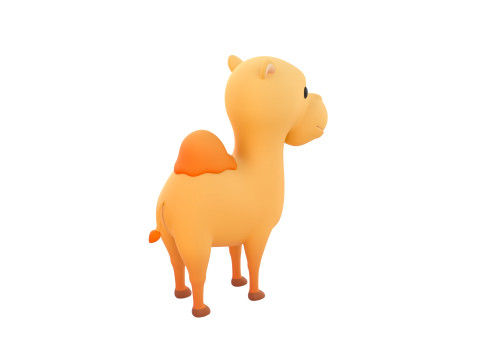 Character316 Camel Model 3D
