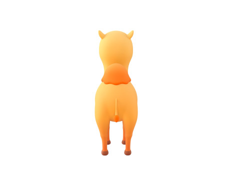 Character316 Camel Model 3D