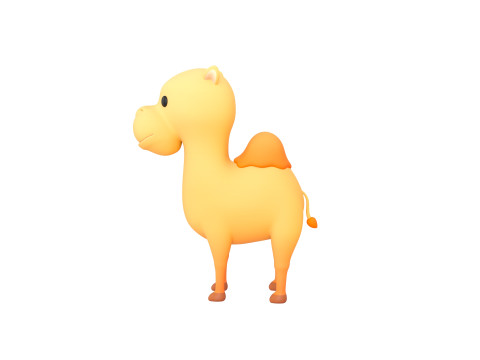 Character316 Camel Model 3D