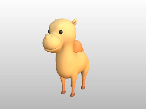 Character316 Camel 3D Model