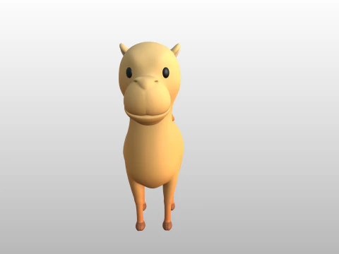 Character316 Camel 3D Model