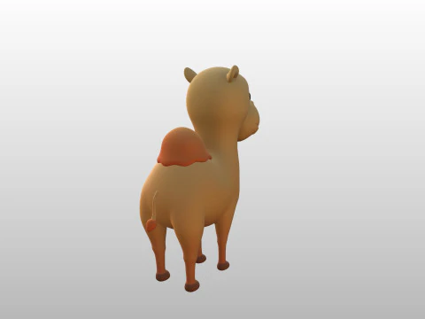 Character316 Camel 3D Model