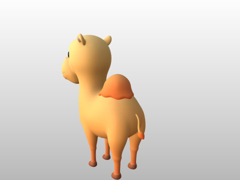 Character316 Camel Model 3D