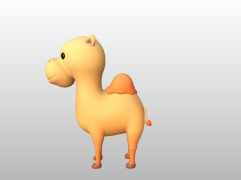 Character316 Camel Model 3D