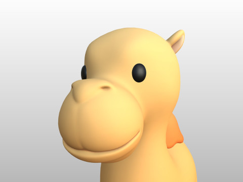 Character316 Camel Model 3D