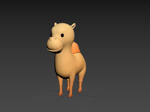 Character316 Camel Model 3D