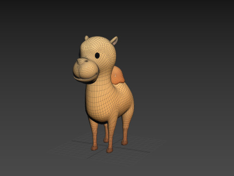 Character316 Camel Model 3D