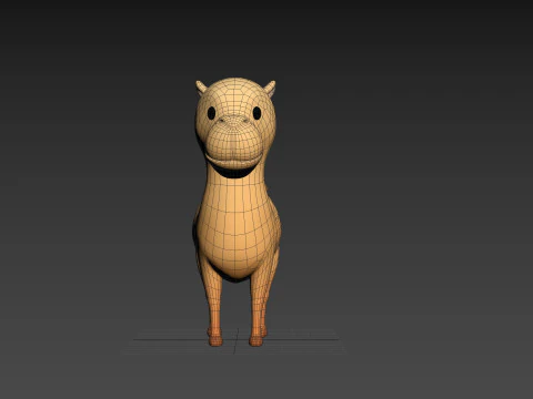 Character316 Camel 3D Model
