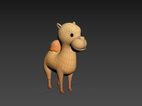 Character316 Camel Model 3D