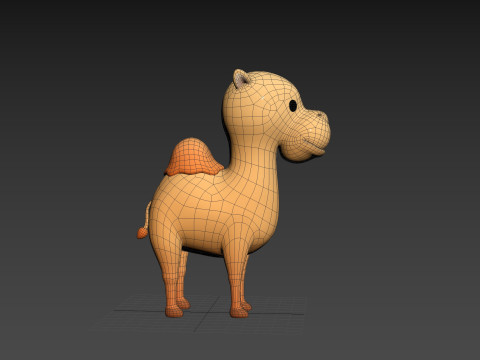 Character316 Camel Model 3D