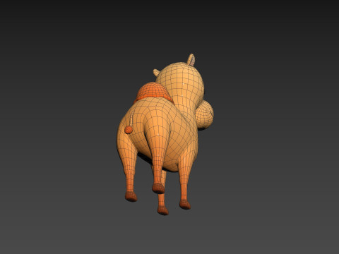 Character316 Camel Model 3D
