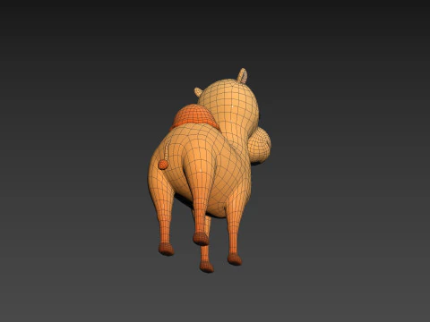 Character316 Camel 3D Model